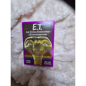 Unisex Parker E.T. The Extra-Terrestrial Card Game One Size Purple Yellow